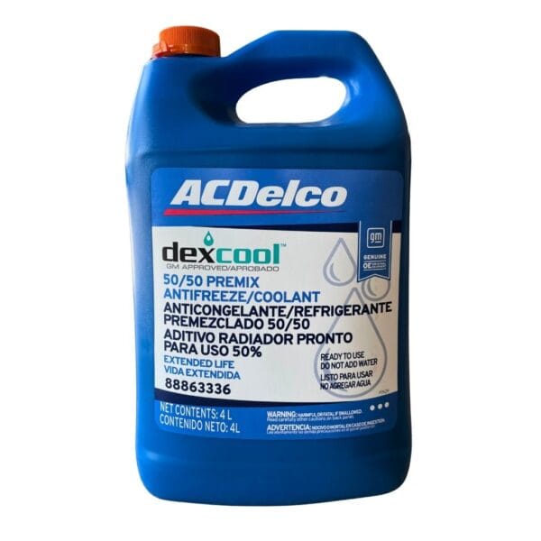 refrigerante acdelco 50/50